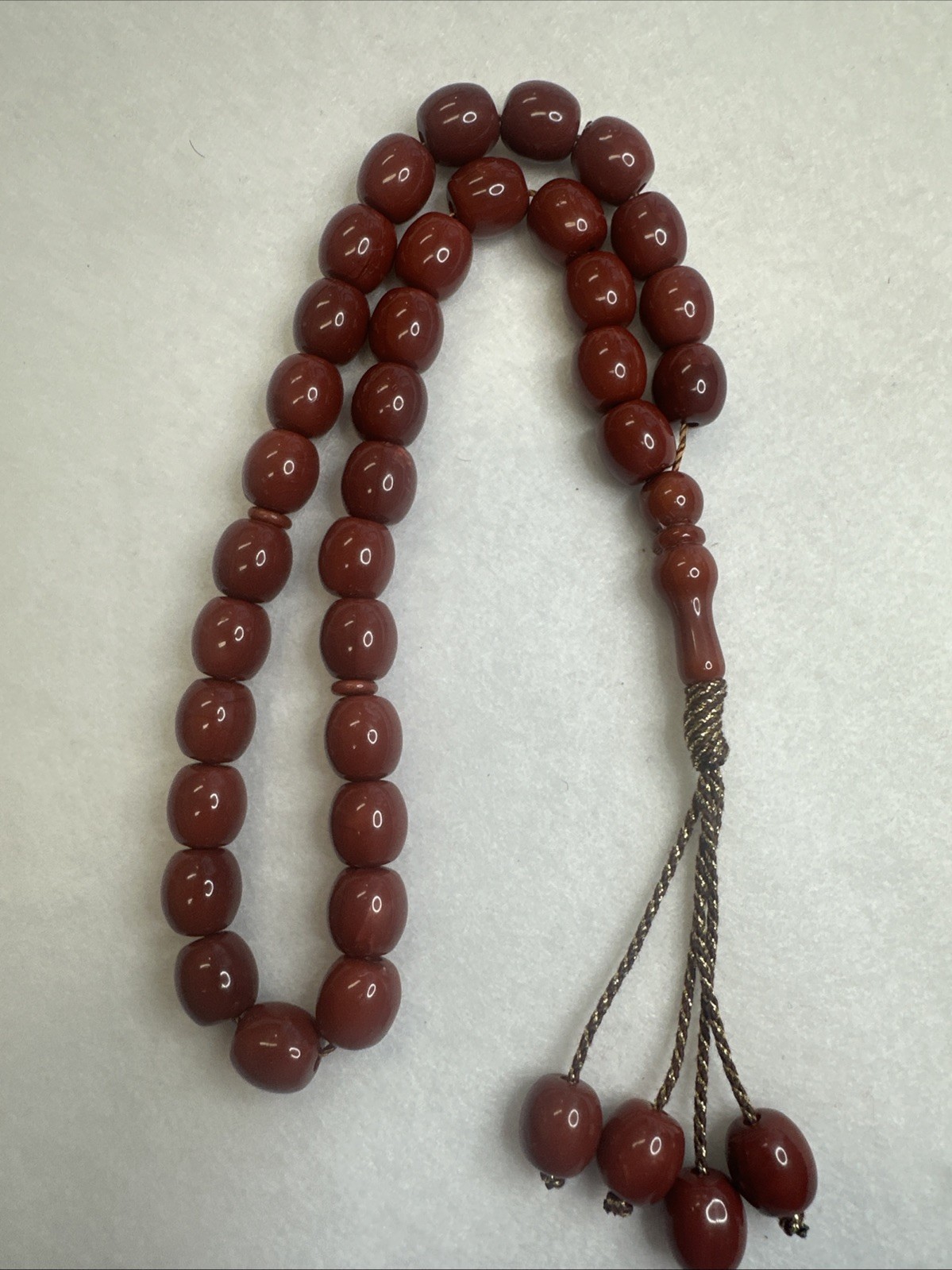 Resin Prayer beads, Rosary, Tasbih, Misbaha, Subha. Worry 33 Beads