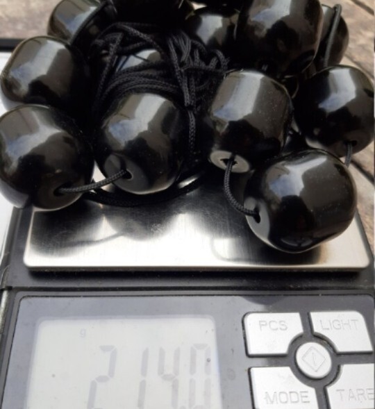 Cherry Amber Old Bakelite Rosary Huge Islamic Tesbih Misbaha Prayer Beads 214gr