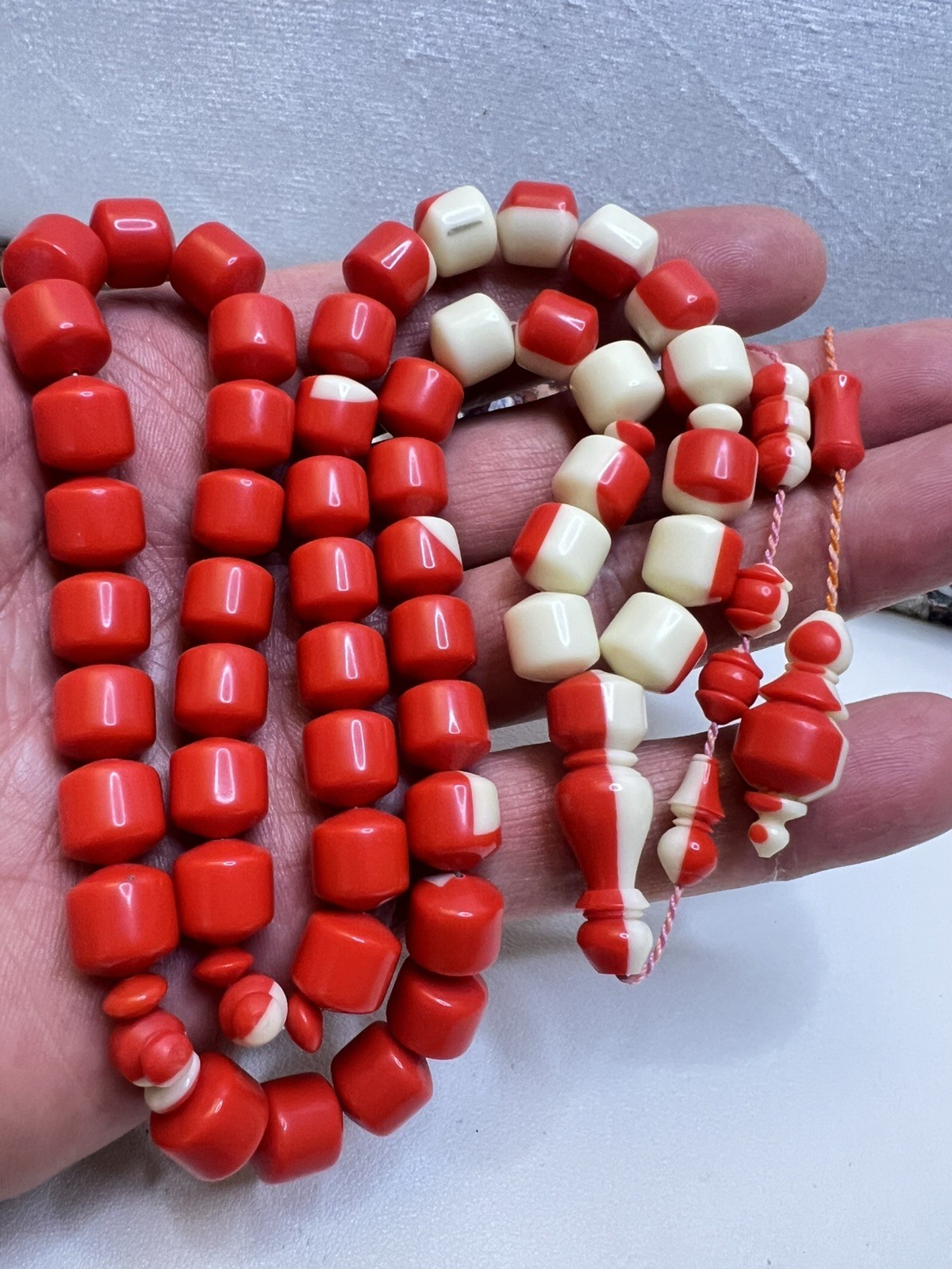 Rosary Bakelite mesbah billiard ball مسباح بيلياردو أميركي