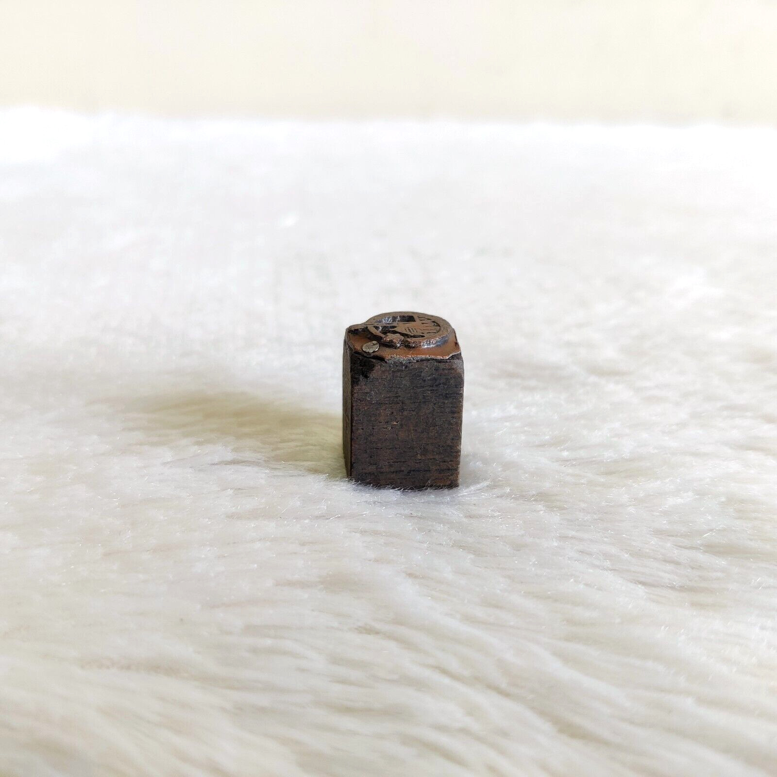 Vintage Old Islamic Mosque Copper Wooden Printing Rare Stamp Seal Decorative 71B
