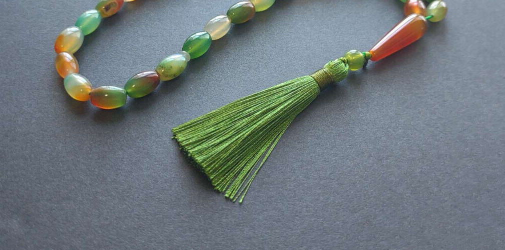 Natural Stone Tasbih Beads,Tasbeeh,Rosary,Masbaha,Sibha, Dhikr, Free Shipping