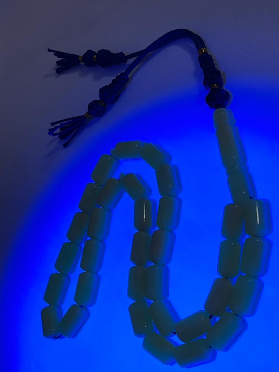 Natural Baltic Amber Flour Poland Rosary 33 سبحة تراب كهرب بولوني تراب كهرمان