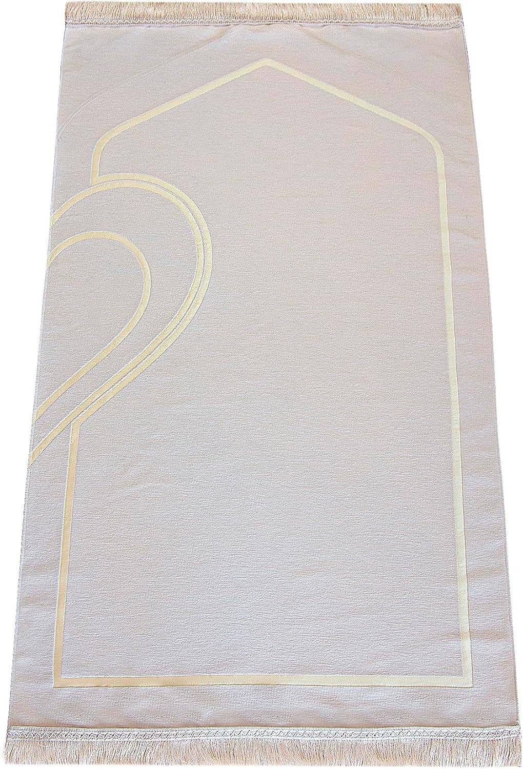 , Muslim Prayer Rug for Couples, Praying Mat Set for Women & Men, Heart Patterne