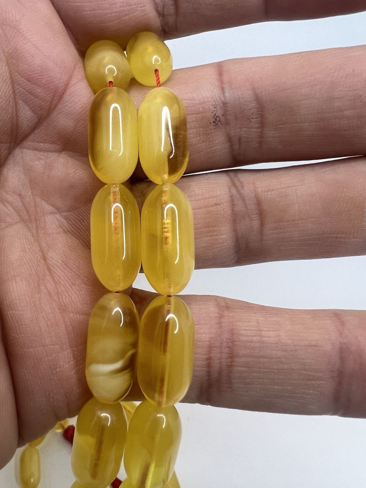 Mesbah Rosary Kahraman Kaliningrad Amber مسباح كهرمان كللنغرادي جبسي وعسل