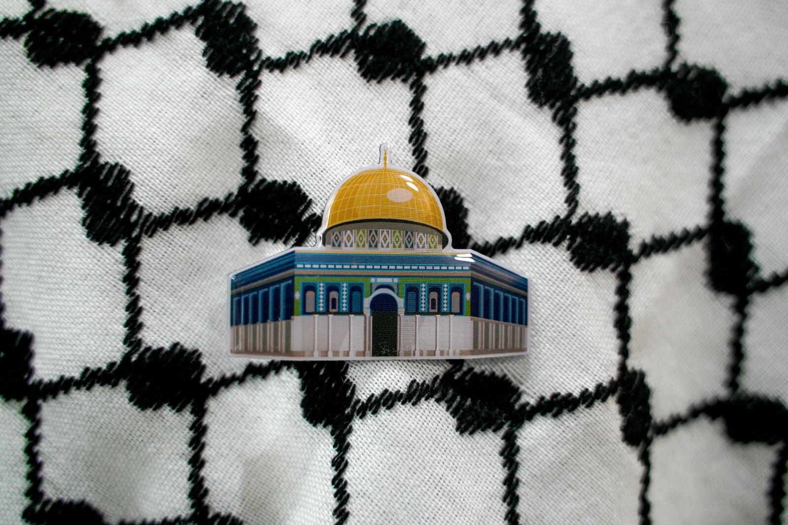 Dome of the Rock Muslim Islamic Pin