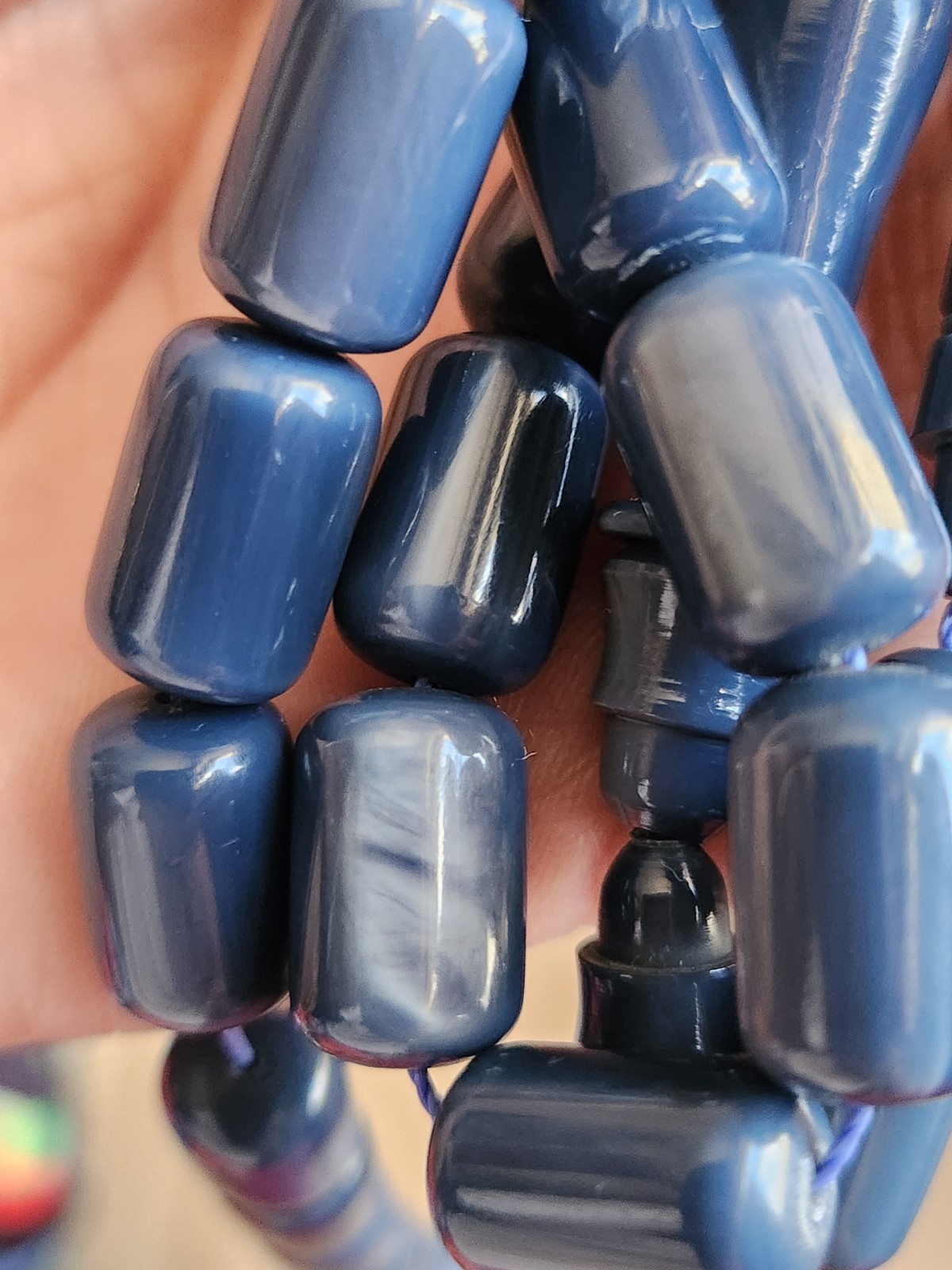 Antique Galalith Prayer Beads Tasbih 100Y-Old Material/Newly Handcrafted- غلاليت
