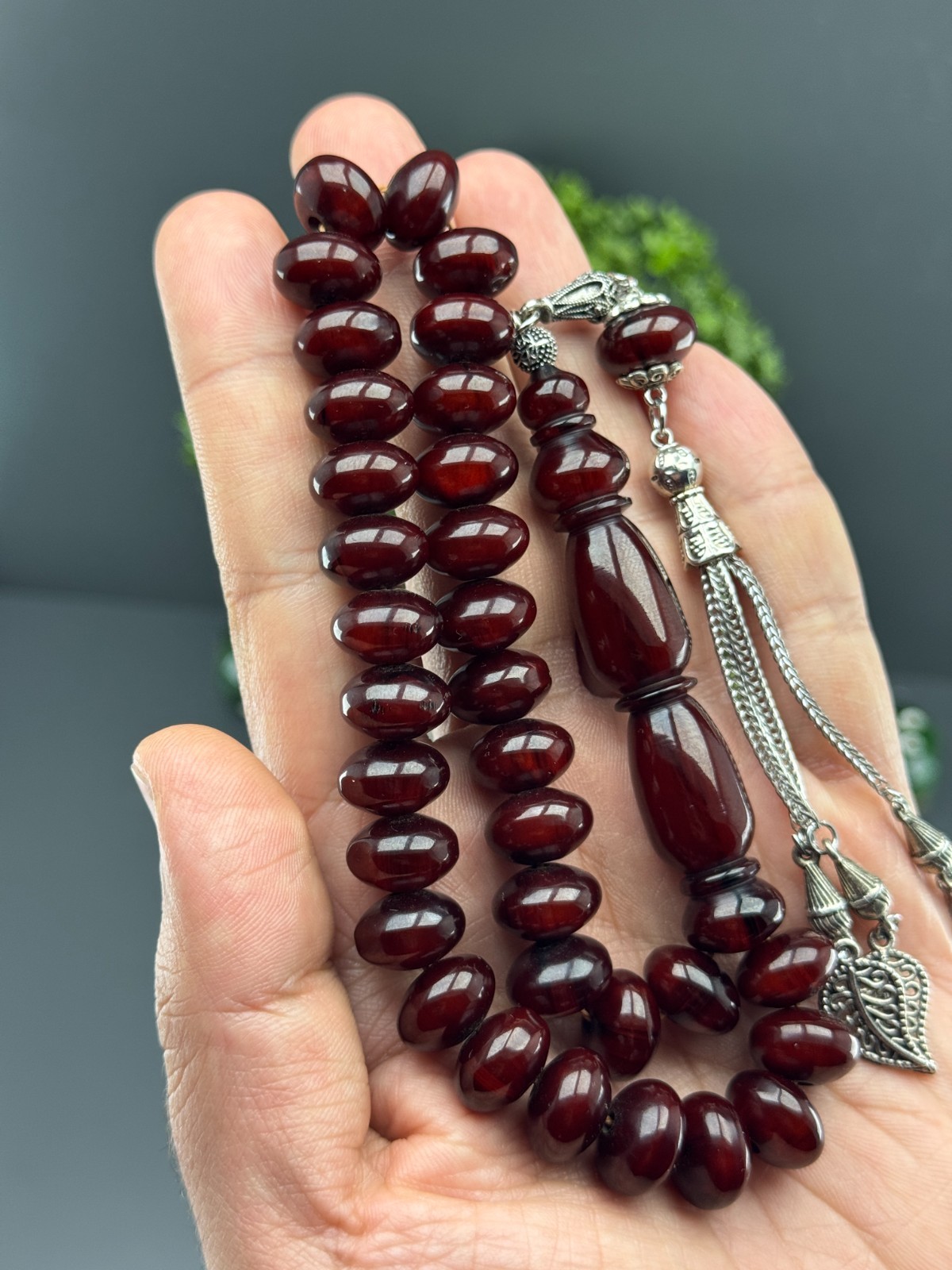 Faturan Amber Rosary, Sandalous, islamic Rosary, Misbaha, Tasbih, Tasbeeh tesbih