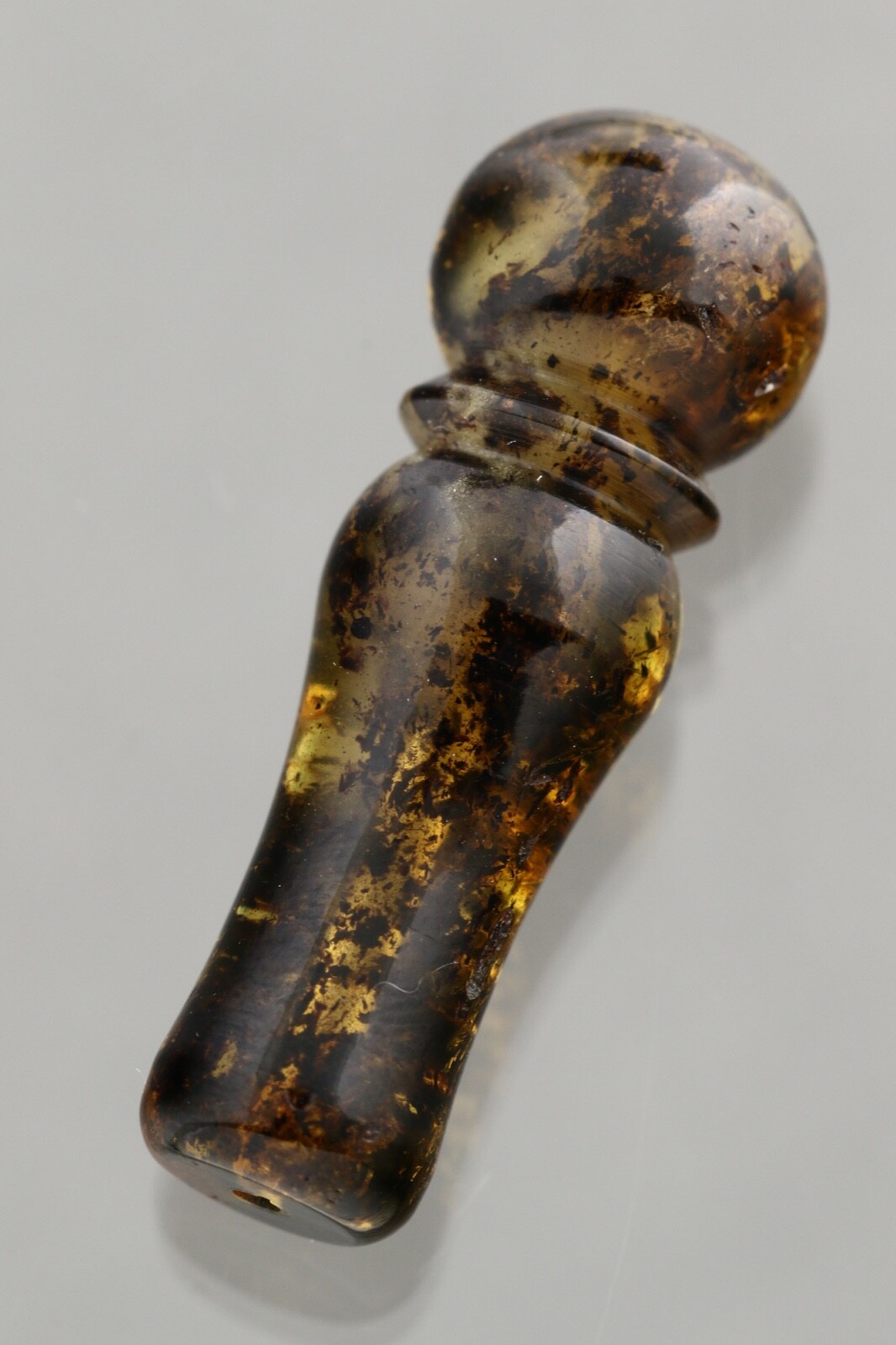 Genuine BALTIC AMBER Islamic Prayer Bead Imam Minaret TASBIH 2.6g 220323-21