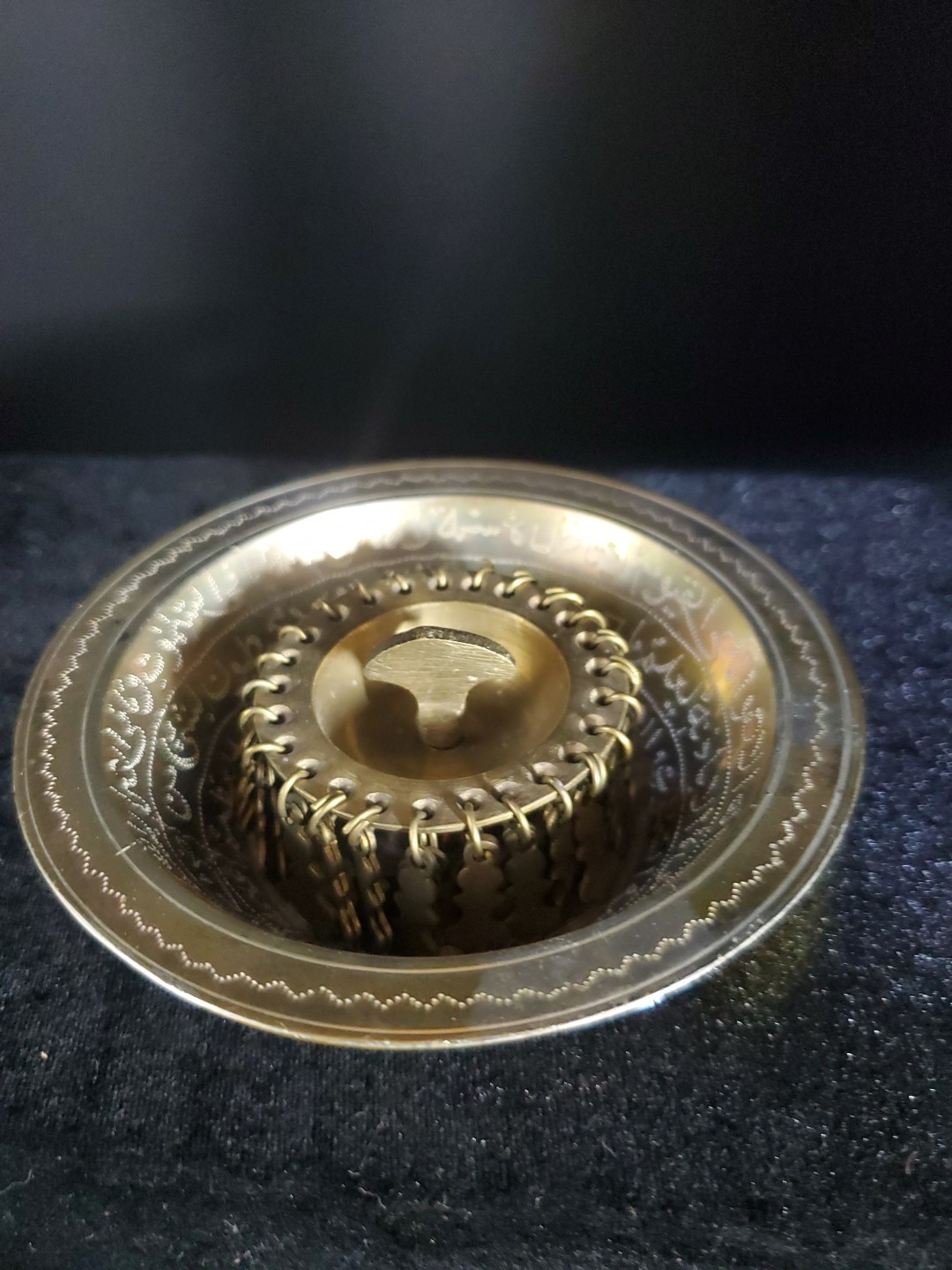 Antique Handmade Othmani Islamic Medicine Incense Bowl