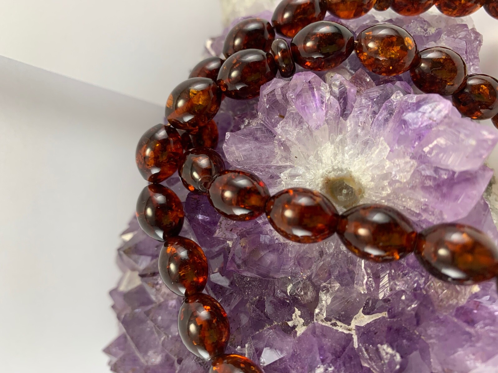 Islamic 33 beads prayer PRESSED Baltic amber rosary tesbih tasbih oval rosary