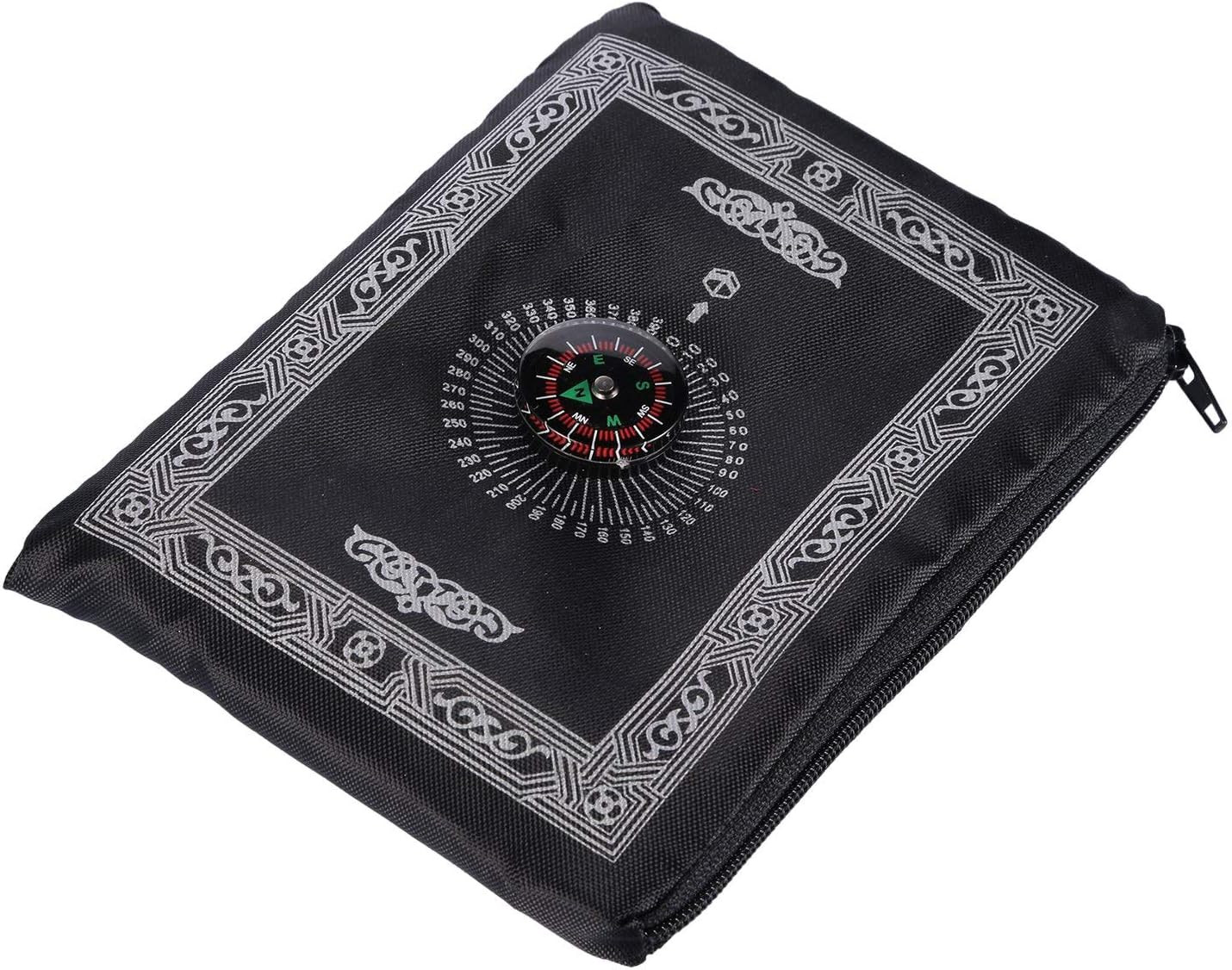 Travel Prayer Mat, 60cm*100cm Praying Rug, Portable Polyester Prayer Rug with Co