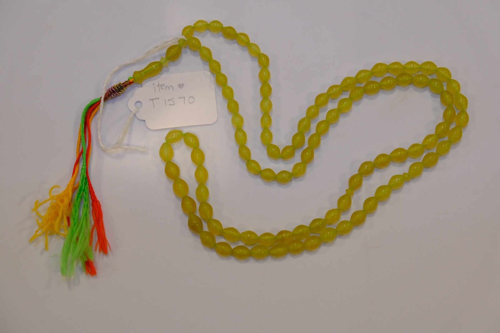 RARE authentic Tasbih Shah Maghsood Prayer Rosary, 22″, 48g تسبیح شاه مقصود