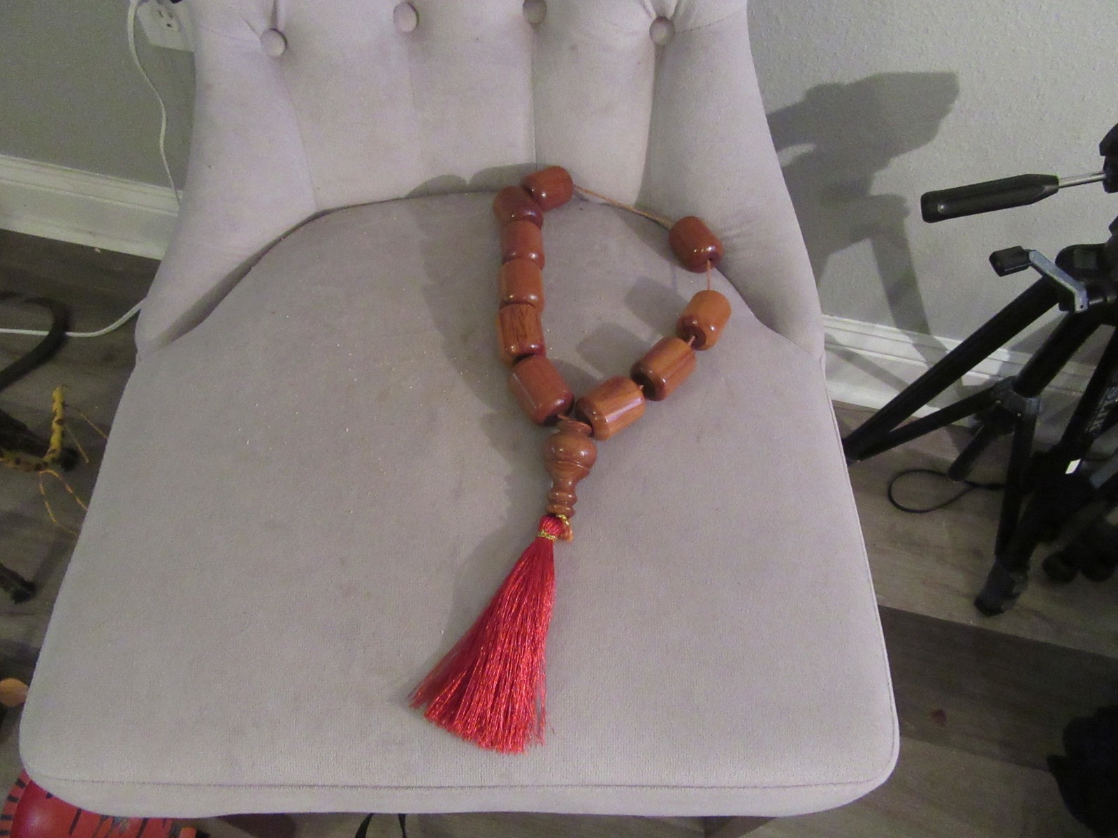 Vintage Turkish "Worry Beads” or "Prayer Beads” In Great Shape Great Decor Item!