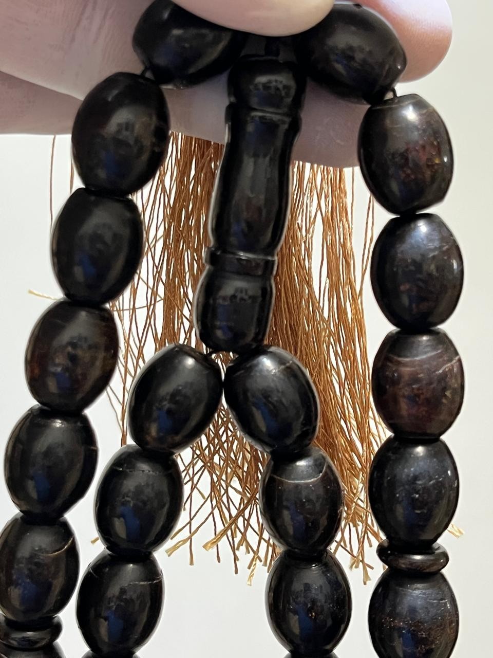 Elegant Antique Natural Coral Rosary سبحة يسر حجازي انتيك الانتيك فاير نوادر