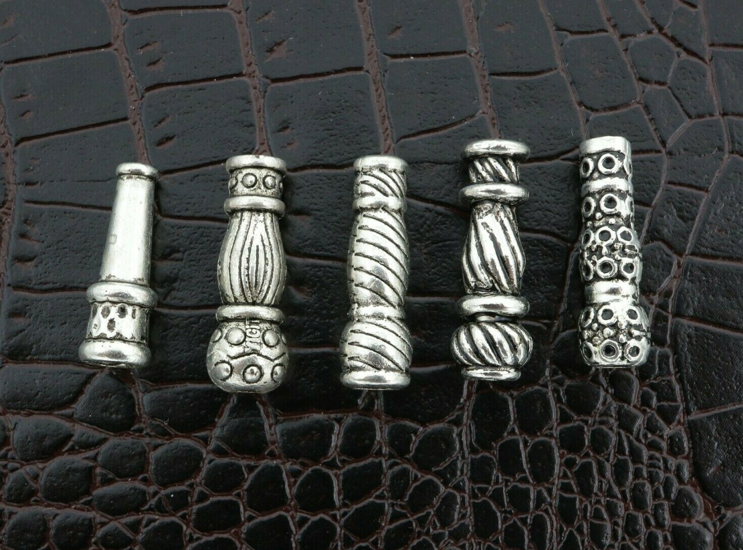 Metal imam 5 pcs set accessory part for Rosary Misbaha Tesbih tasbeeh 822006