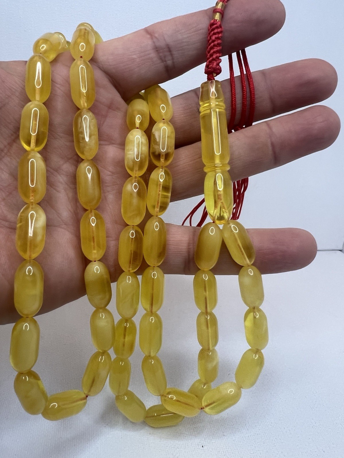 Mesbah Rosary Kahraman Kaliningrad Amber مسباح كهرمان كللنغرادي جبسي وعسل
