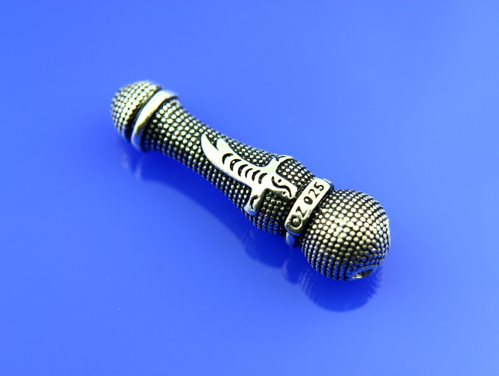 Big Zulfikar imam 925 silver islamic Prayer Beads desing make repair Tesbih 1358