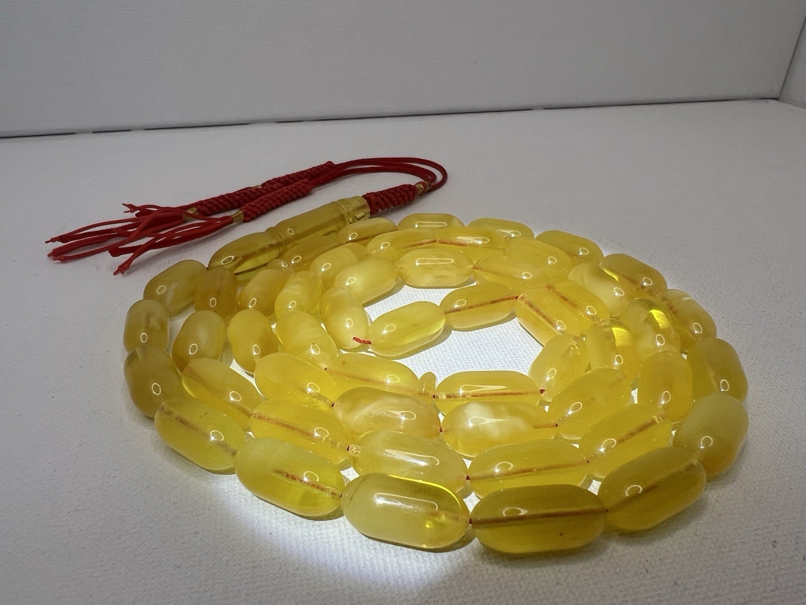 Mesbah Rosary Kahraman Kaliningrad Amber مسباح كهرمان كللنغرادي جبسي وعسل
