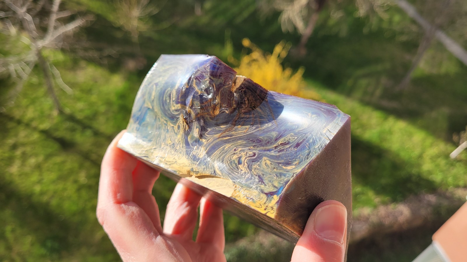 Original Amber Bakelite block for Making Prayer Beads, Rosary, Tasbih, Misbaha
