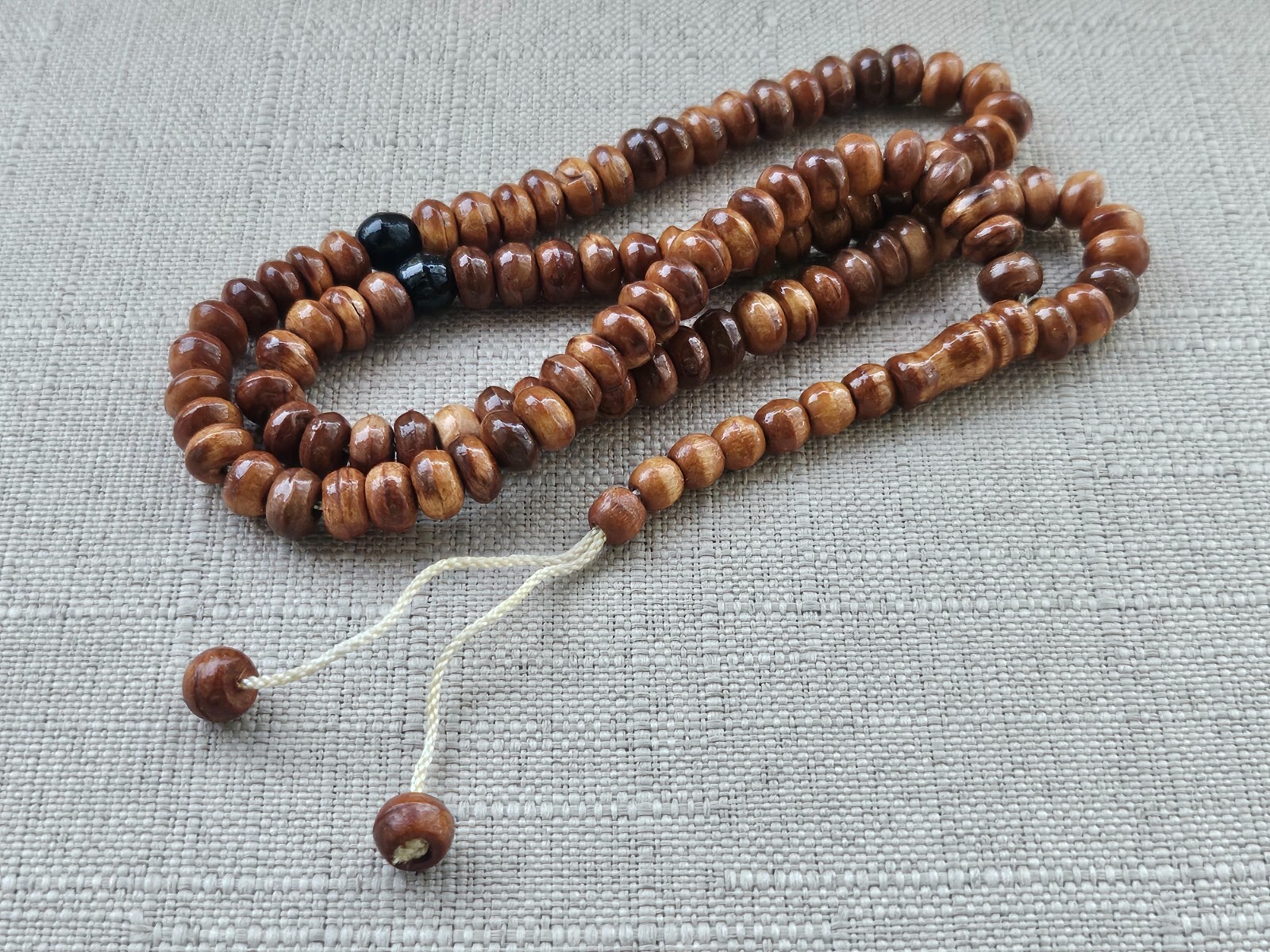 Handmade Tasbeeh Islamic Beads Prayer Beads Religious Muslim Beads Real Wood