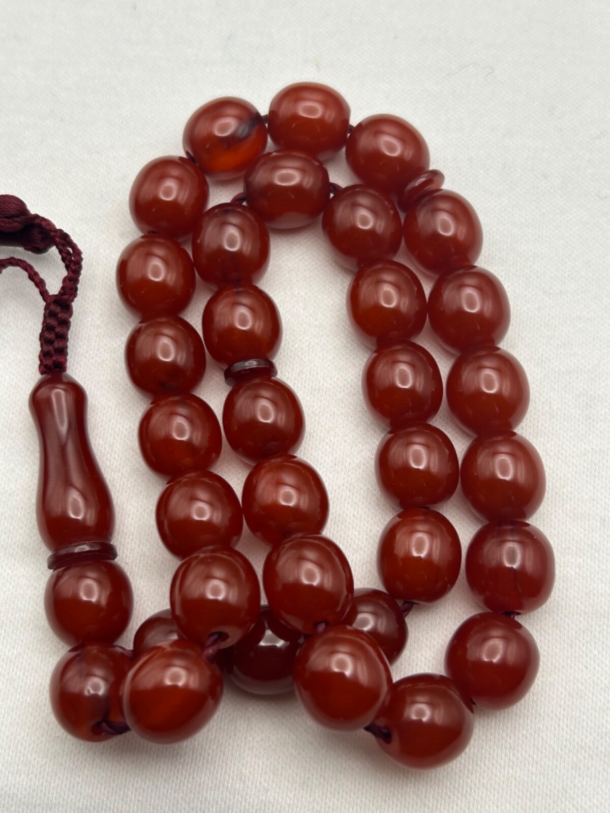Antique Ottoman genuine Faturan/Bakelite prayer beads-Rare