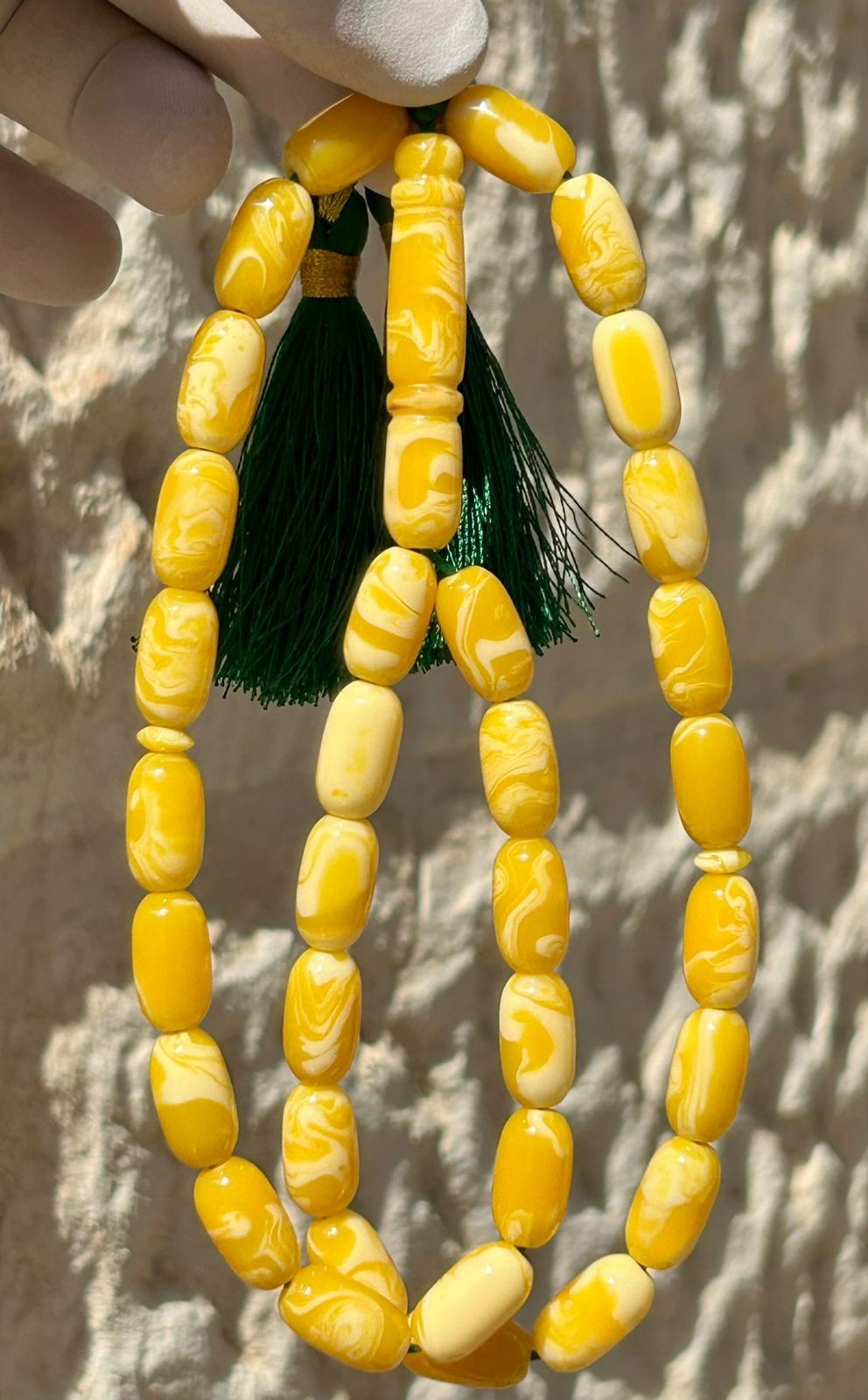 Natural Tripoli Amber Flour Islam Rosary 33 سبحة تراب كهرب بولوني خراطة طرابلس