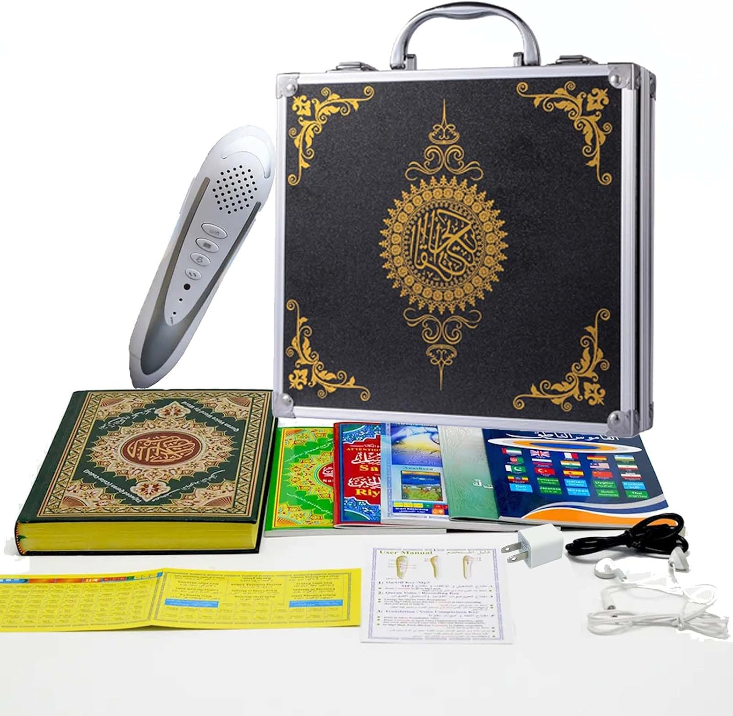 Quran Pen Reader Upgraded 32G, Digital Talking Reader Pen with Quran Book Read