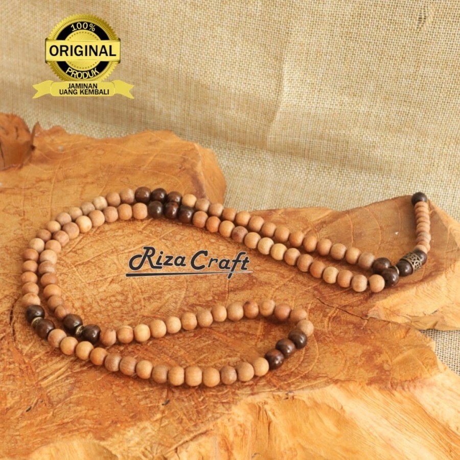 ORIGINAL Kalimantan Crocodile Agarwood Mix Sandalwood 99 Prayerbeads