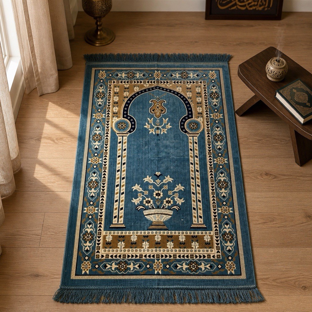 Prayer Mat Made In Turkey Great Value with More Space for All Occasions