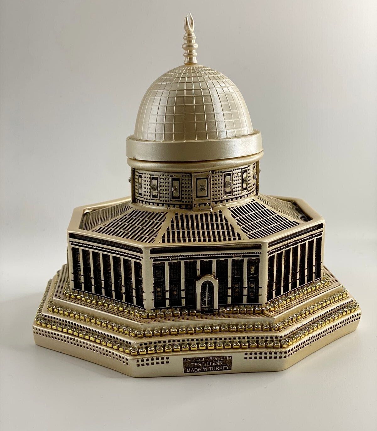 Vintage Dome Rock Jerusalem Anthropomorphic Holy Al Aqsa Mosque Spiritual Gift