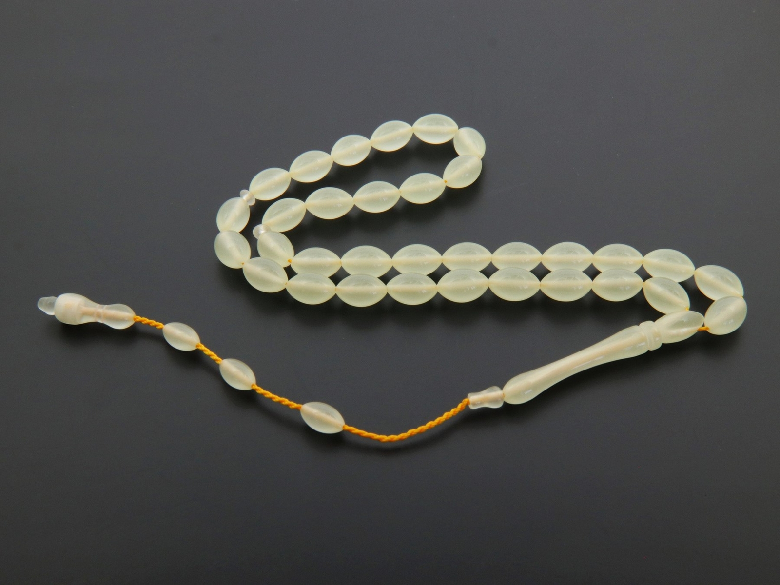 Green phosphorus 33 beads Islamic Prayer Beads misbaha Tesbih fosforlu 403030