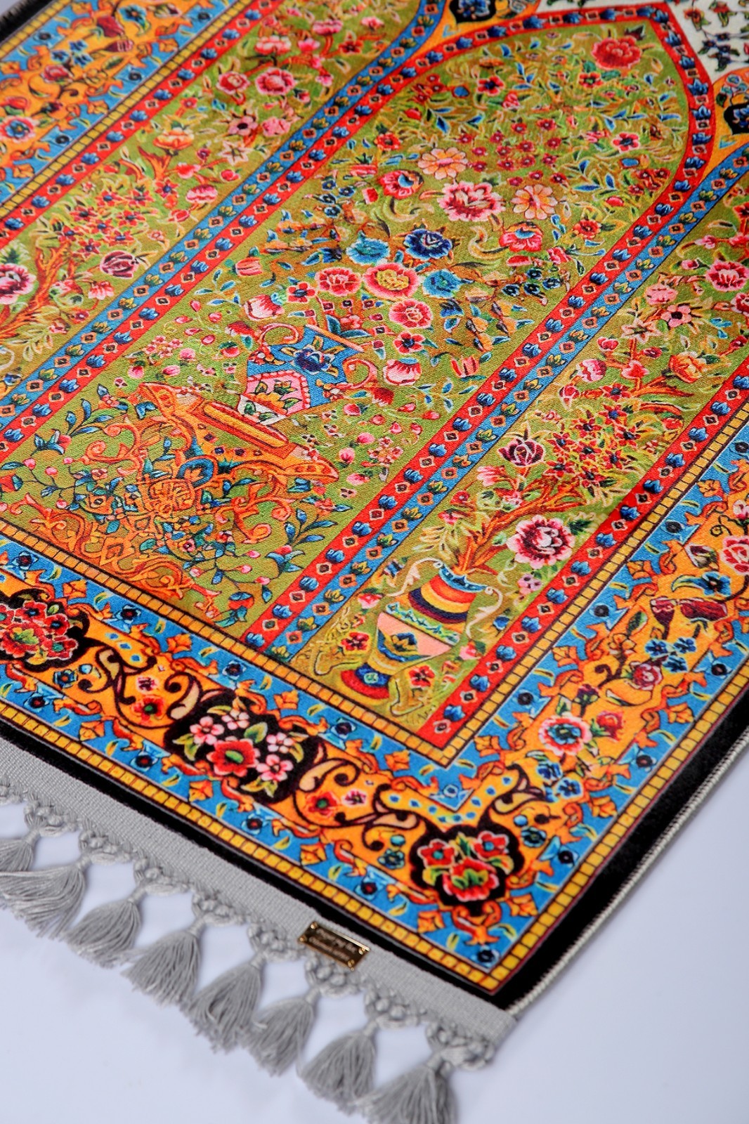 Prayer Mat Muslim Silky Soft Prayer Rug Turkish Islamic Gift Gebetsteppich
