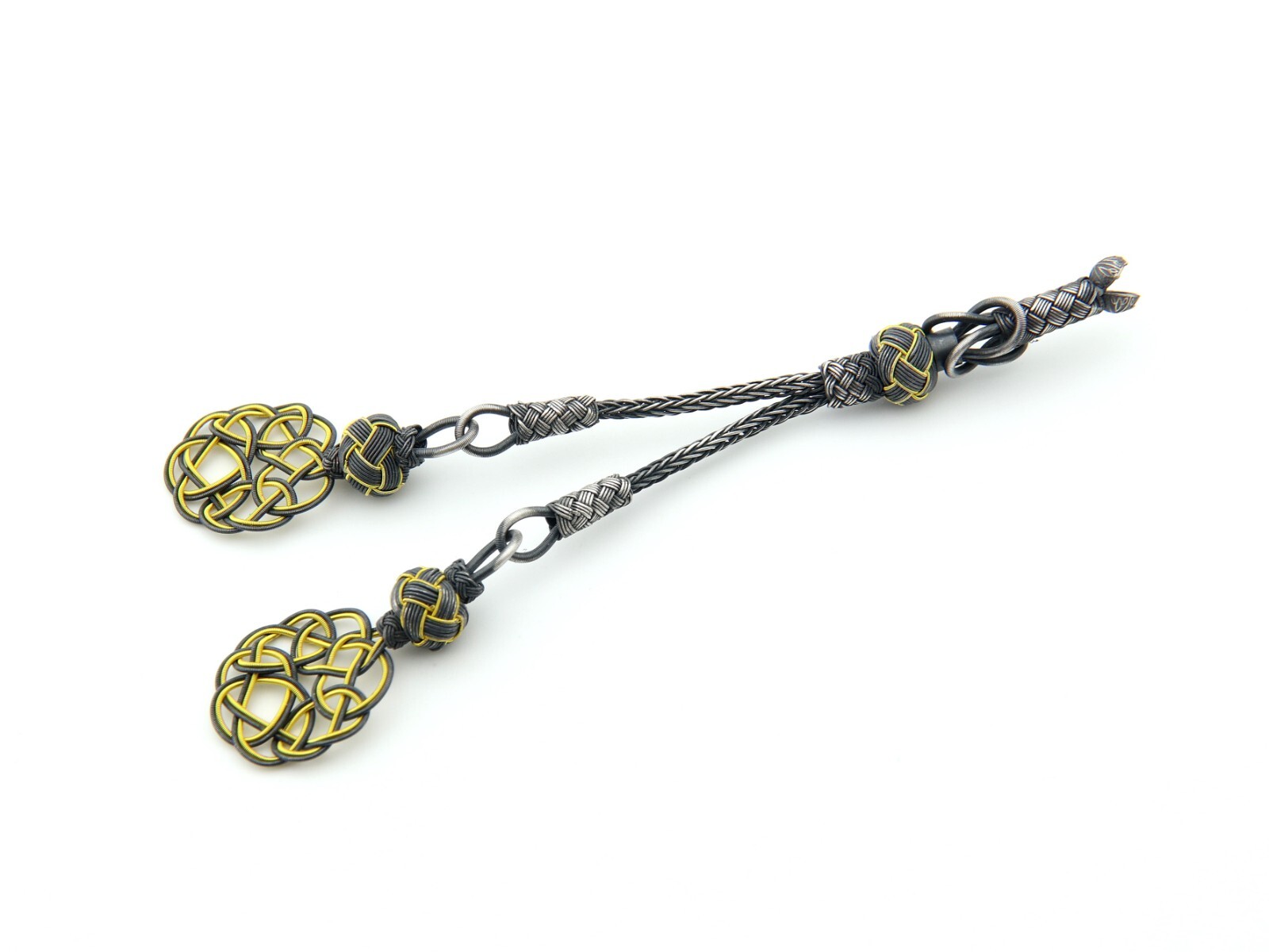 Trabzon kazaz hand-knitted Metal tassel 1000 silver Prayer Beads Misbaha 730140