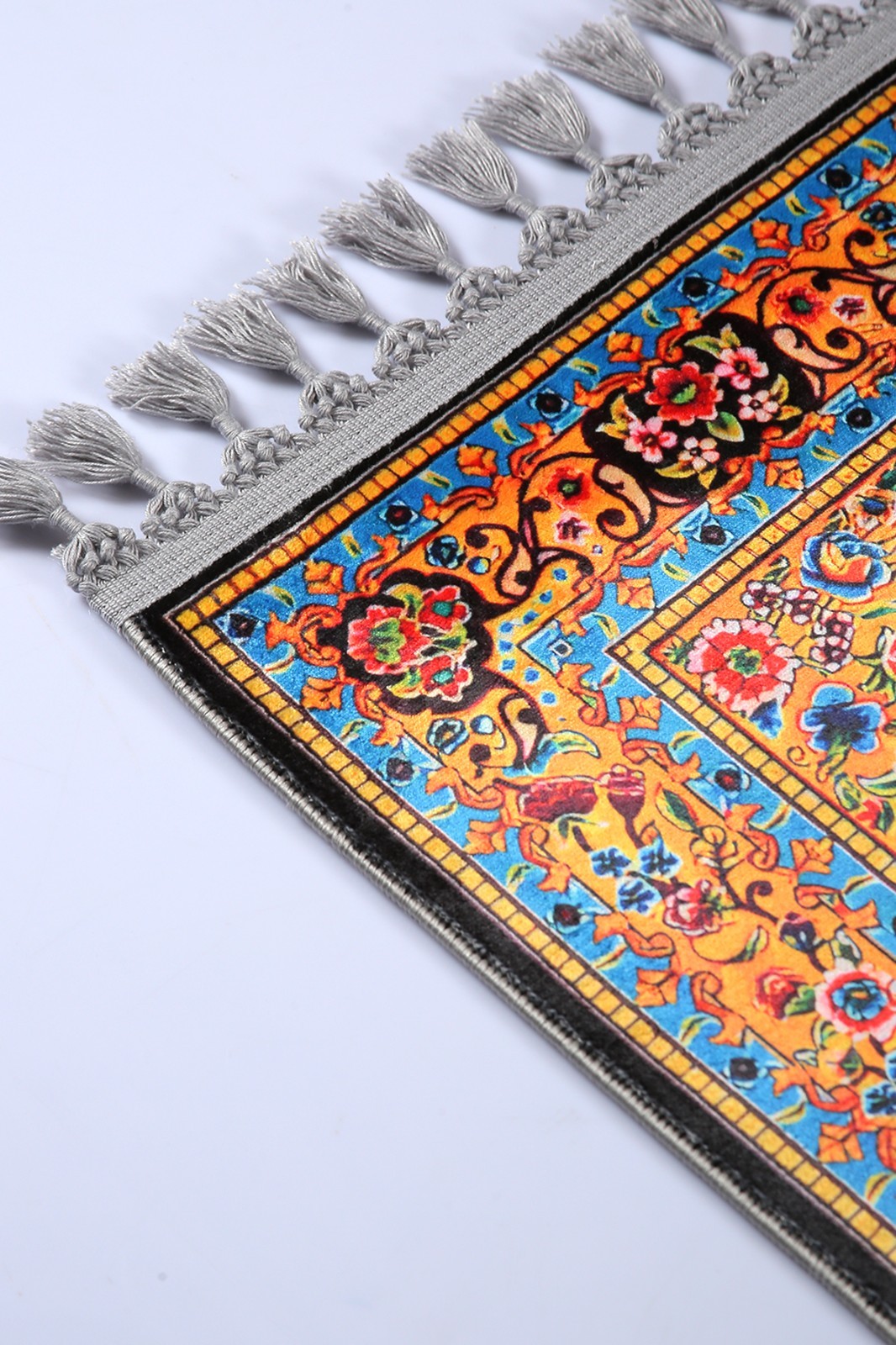 Prayer Mat Muslim Silky Soft Prayer Rug Turkish Islamic Gift Gebetsteppich