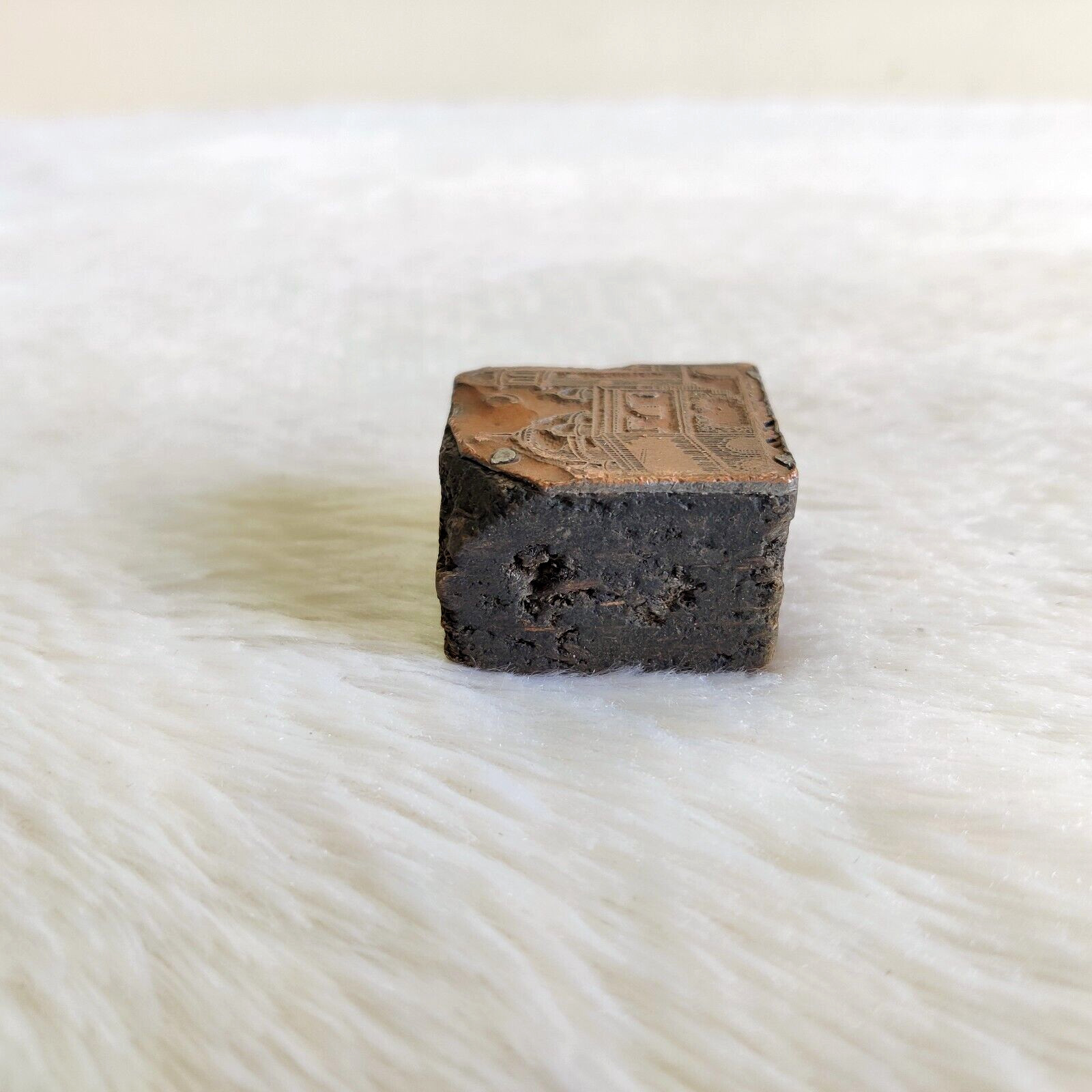 Vintage Old Islamic Mosque Metal Wooden Printing Rare Stamp Seal Decorative 55