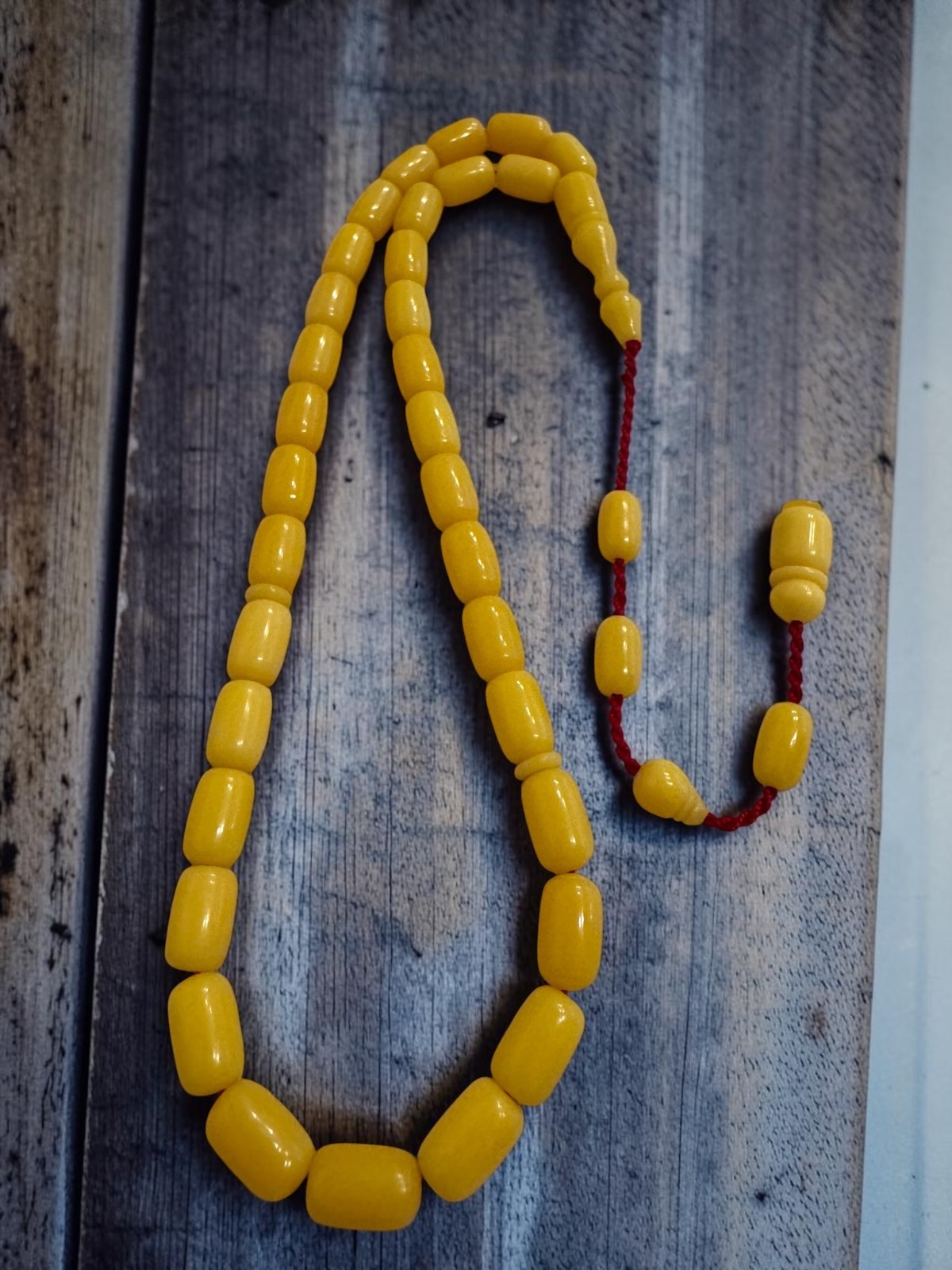 Ottoman Style Capsule Cut Faturan Bakelite Prayer Beads Misbaha Tasbih