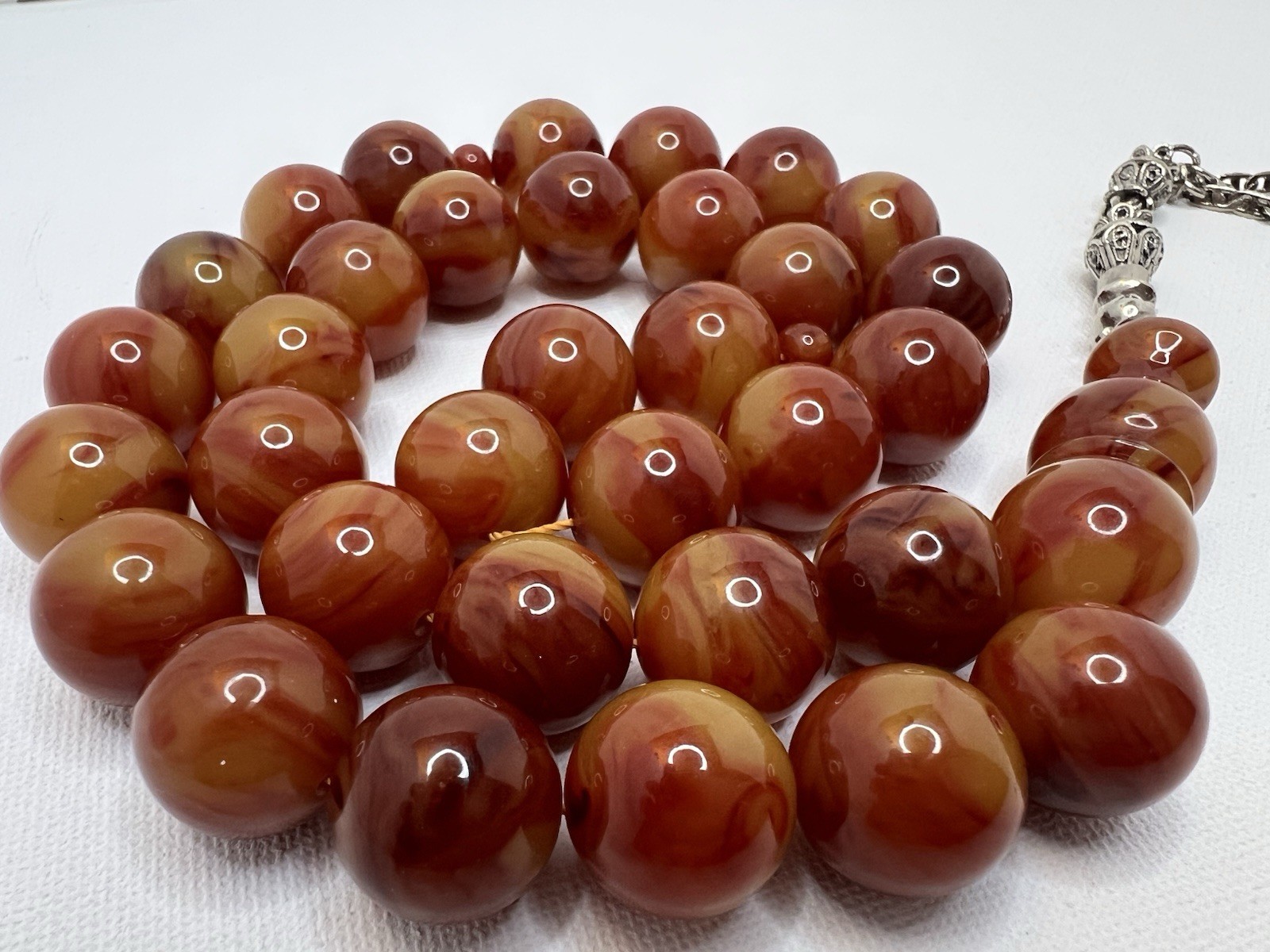 Rosary Bakelite Meski New Craft مسباح مسكي منغاوي تشيكي خراطة جديدة