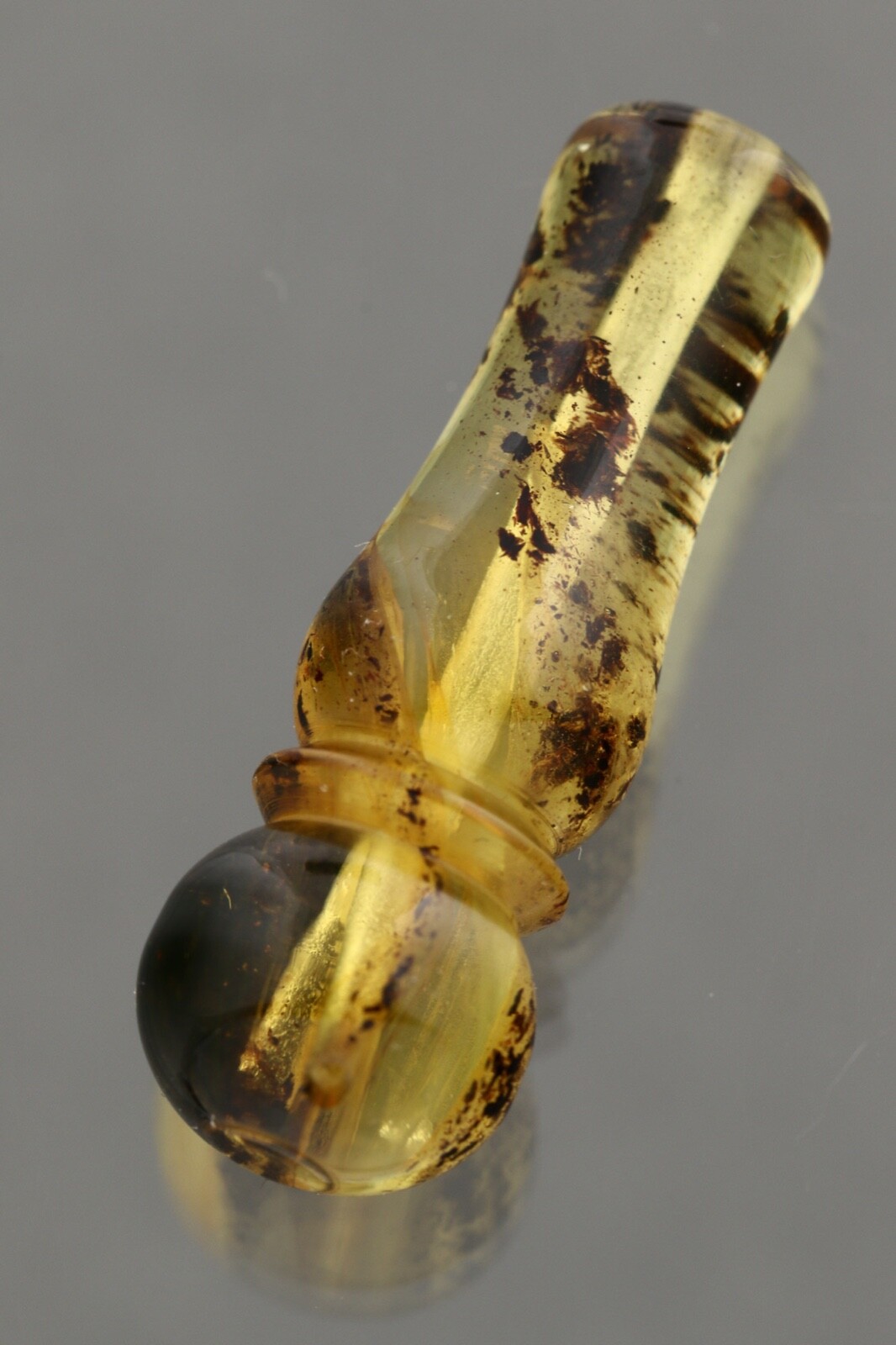 Genuine BALTIC AMBER Islamic Prayer Bead Imam Minaret TASBIH 2.6g 220323-17