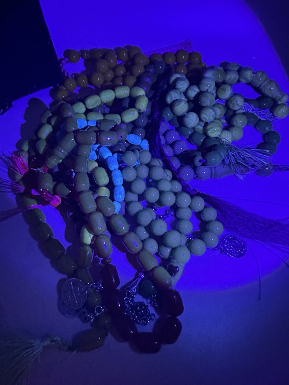 LOT OF 9 Faturan,Misky,Turquoise Wholesale Price مسابح فاتوران ومسكي اسعار جملة