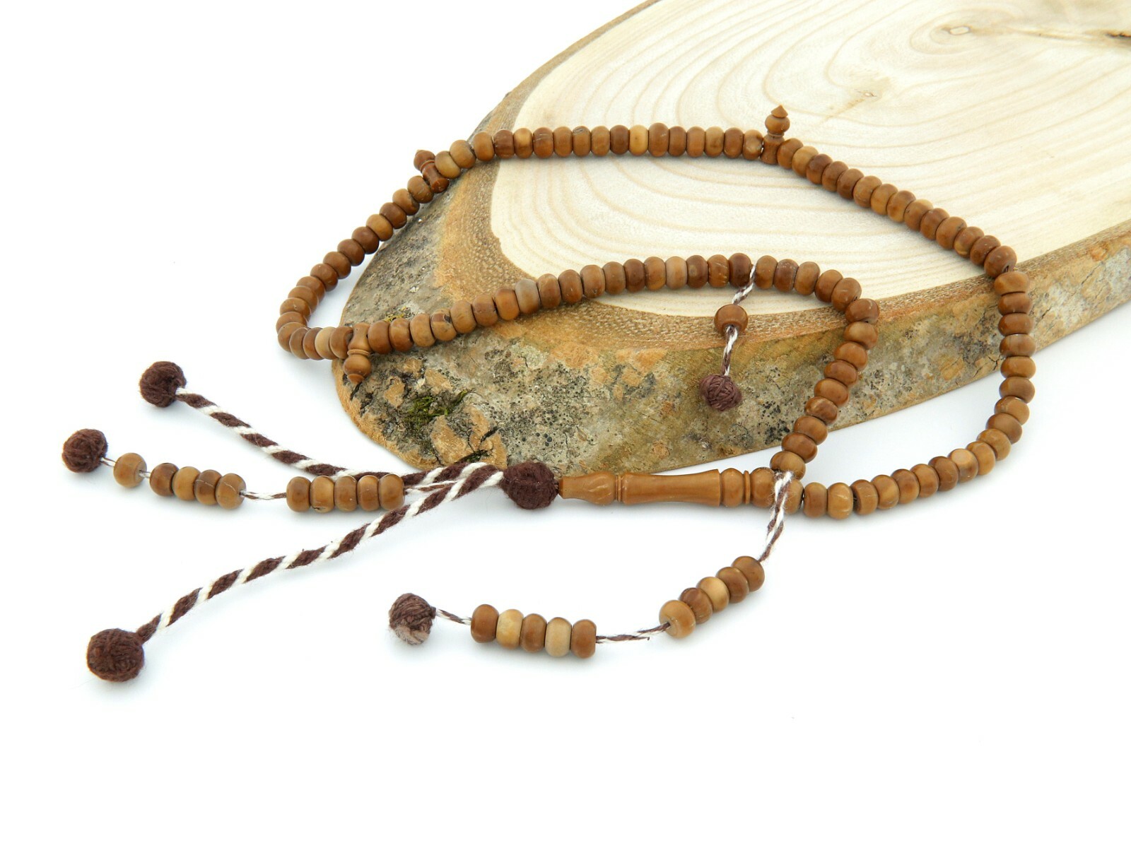 Small Kuka tree 100 bead Islamic Prayer Beads Misbaha Tesbih dhikr Tespih 201310