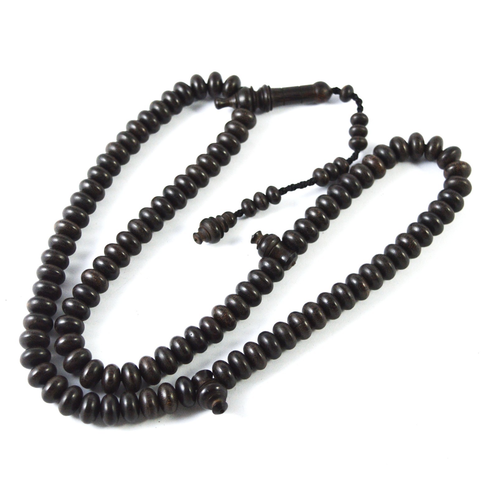 High quality handmade Islamic prayer beads natural genuine rare Tamarin wood