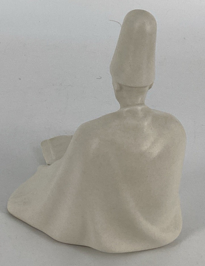 Vintage Yildiz Whirling Dervish Sufi Ceremony Rumi Sabrizi 6”h x 4.5” W 5” D