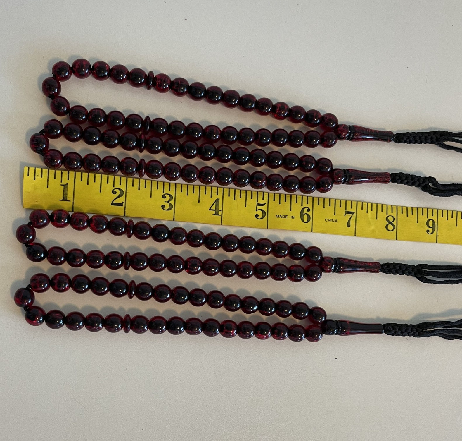 Lot 4 Subha Tasbeeh Afghanistan Beads Pray Misbaha Muslim Islam ZIKAR Allah Deen
