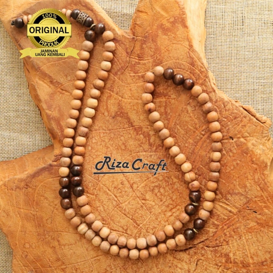 ORIGINAL Kalimantan Crocodile Agarwood Mix Sandalwood 99 Prayerbeads