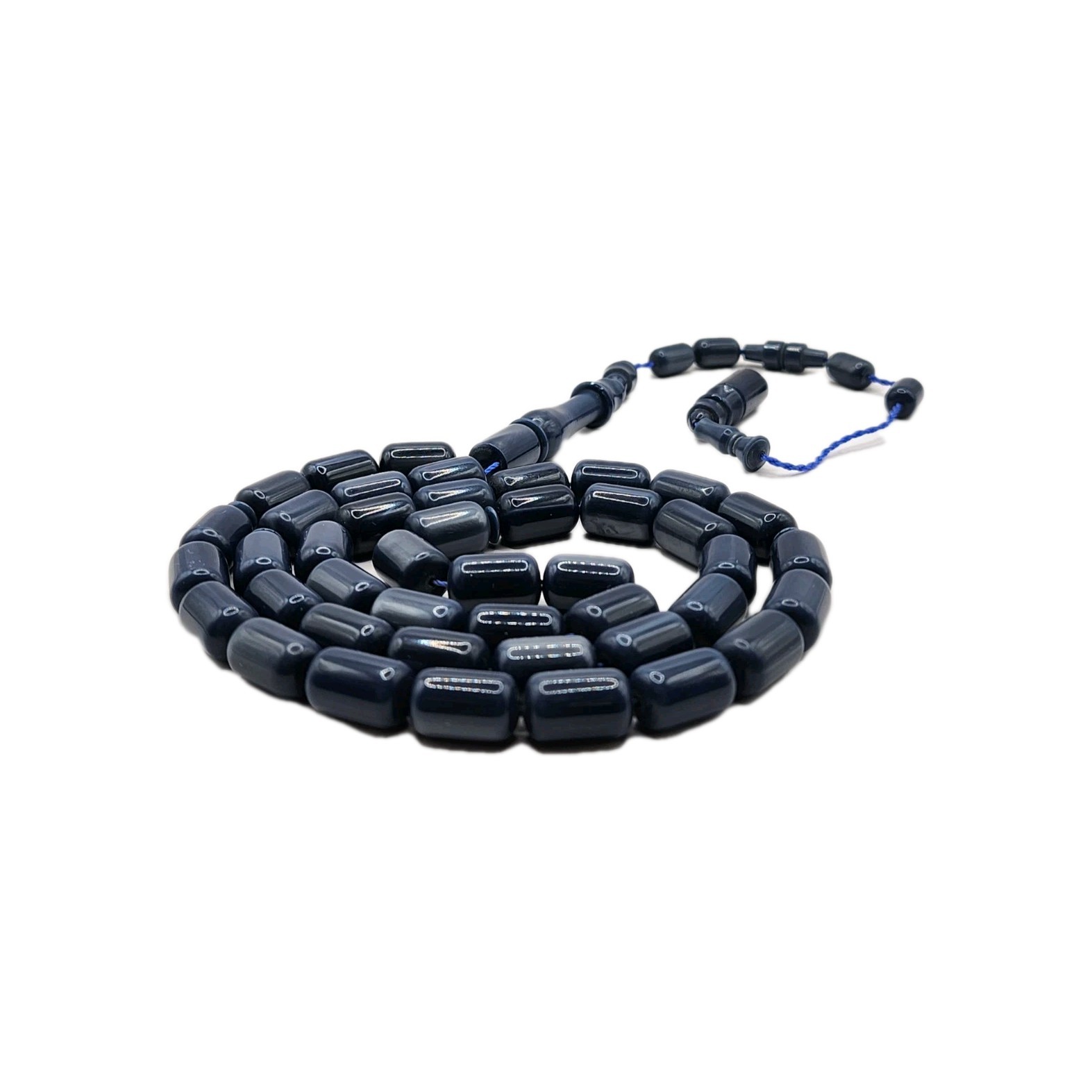 Antique Galalith Prayer Beads Tasbih 100Y-Old Material/Newly Handcrafted- غلاليت