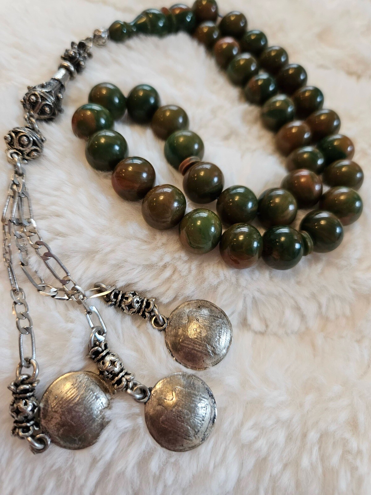 Faturan Tasbih Amber Sandalous Misky Bead سبحة فاتوران سندلس مسكي