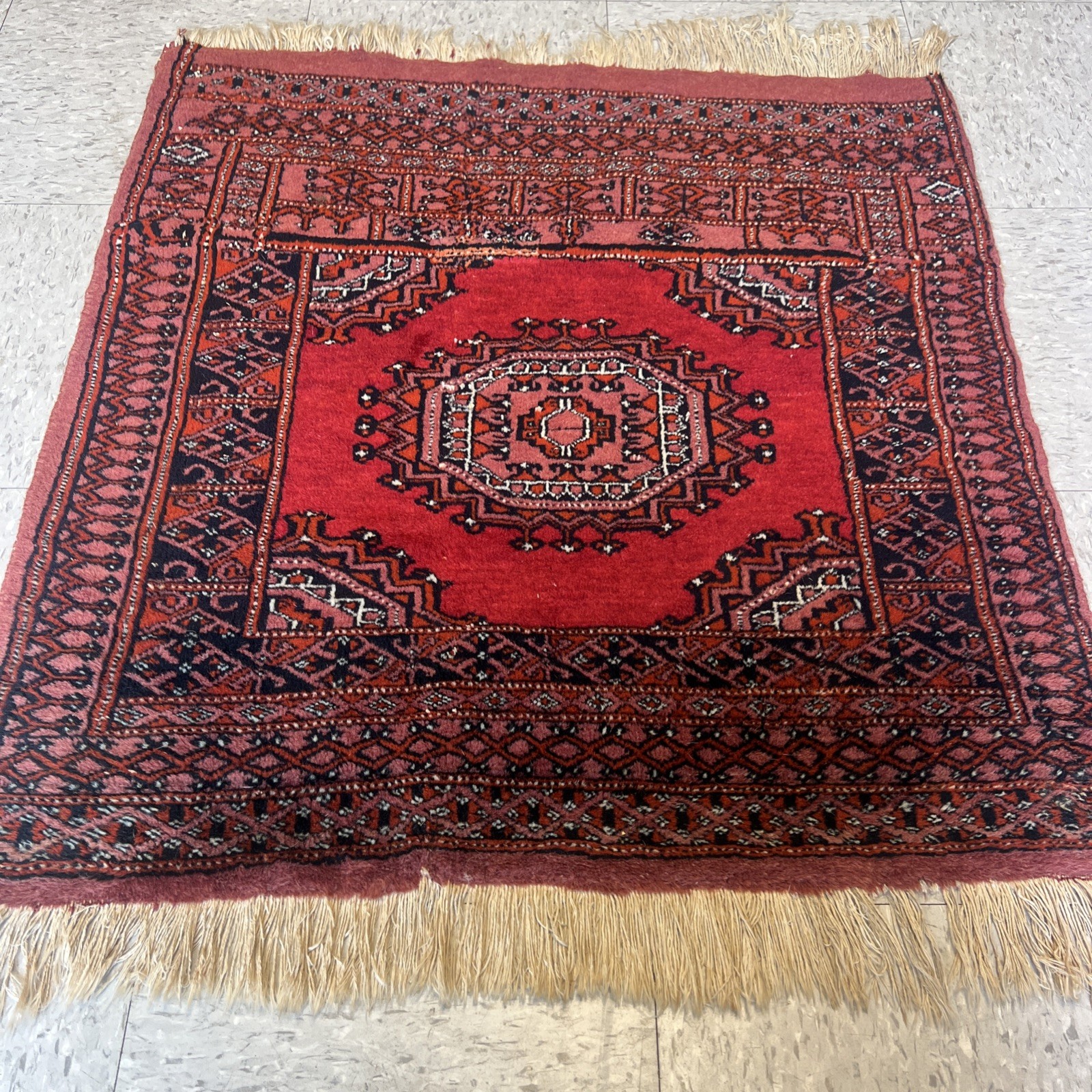 Antique Arabic Prayer Rug