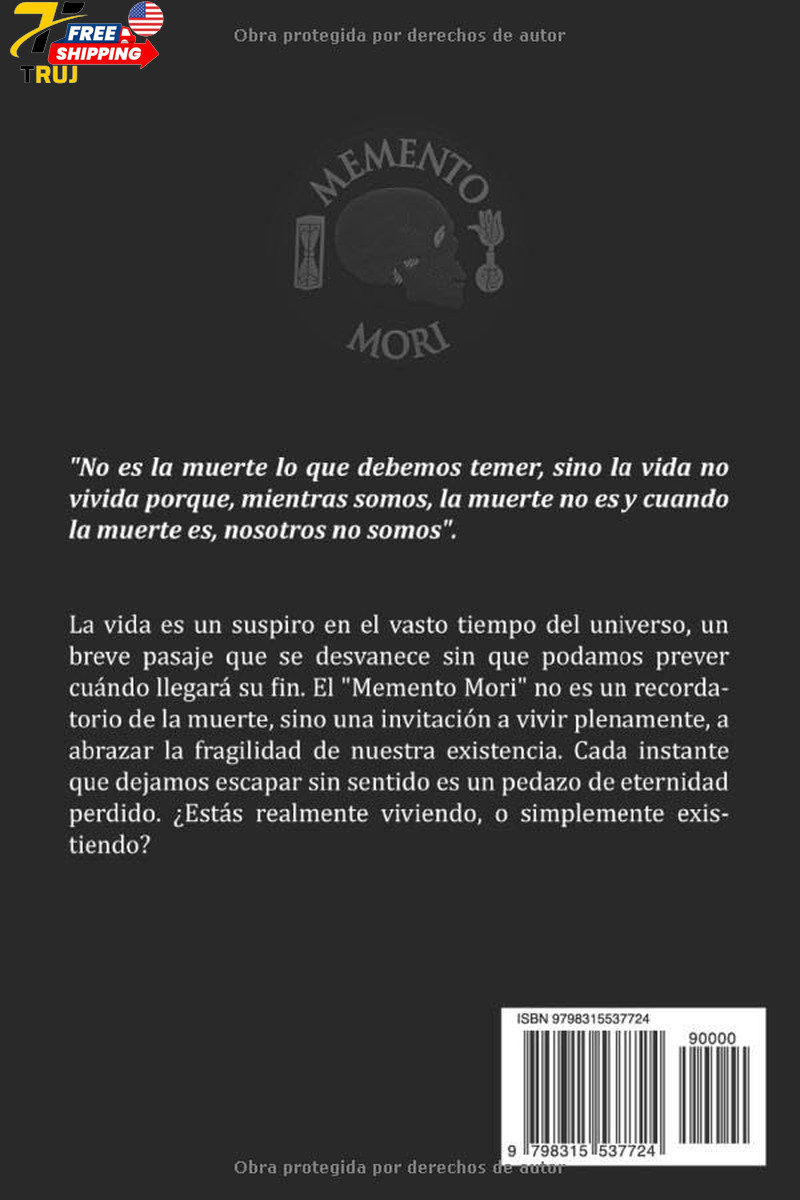 Memento Mori: Recuerda tu Muerte (Masculinidad & Sociedad) (Spanish Edition)