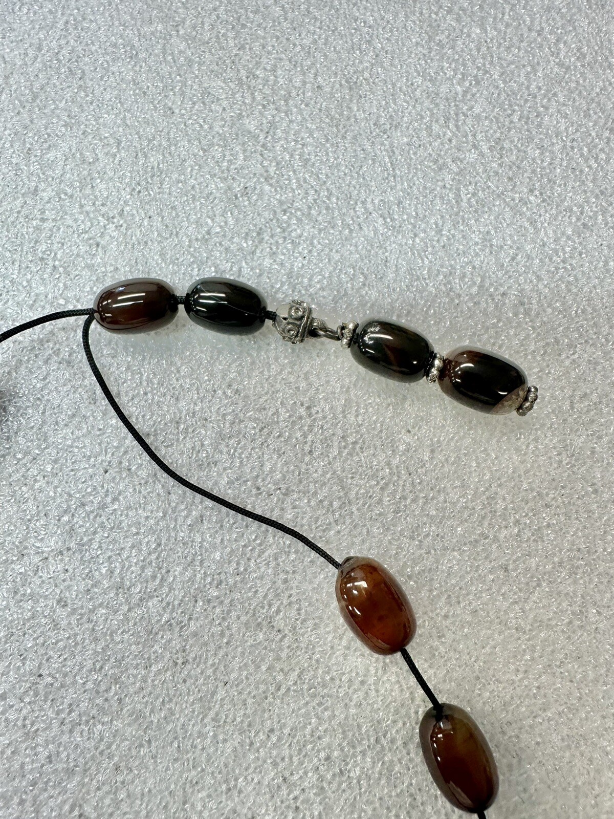 Agate Prayer Beads 21 + 2 + 2 Beads 25 Total