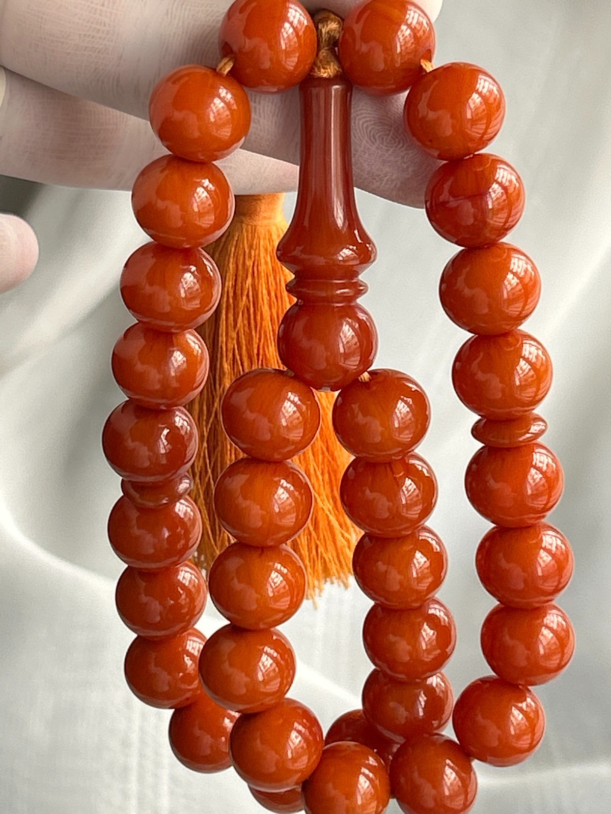 Antique Germany Cherry Amber 33 مسكي الماني انتيك جزري عرق احمر نوادر خرطة مصرية